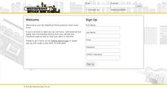 Desktop Screenshot of mywaterfrontstore.com